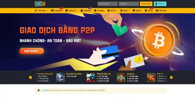 FIVE88 2 Giấy phép hoạt động hợp pháp