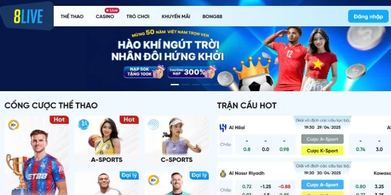 8LIVE 1 Tổng quan về nhà cái 8LIVE